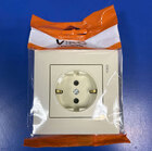 Розетка прих. 1 з з/к крем Meridian Vi-Ko (шт.)