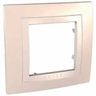 Рамка 1 пост кремовий / слонова кістка