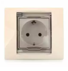 Рамка 1 пост слонова кістка IP44 MGU61.002.25