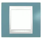 Рамка 1 пост синій / білий MGU6.002.873
