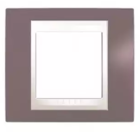 Рамка 1 пост ліловий / слонова кістка MGU6.002.576