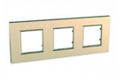 Рамка 3 поста мідний універсальна MGU6.706.56