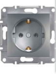 Механізм розетки (2К+З) 16A сталь EPH2900162