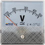 AС Вольтметр 500В 80х80 модель А-80