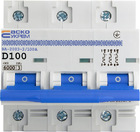 Автоматичний вимикач УКРЕМ ВА-2003 3р 100А АСКО