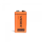 Батарейка сольова Videx 6F22/9V (Крона) 1шт SHRINK
