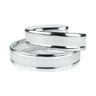 Декоративна стрічка DS-R260-02-2S к світильнику DEL-R-20-18-4 DIY( 2 смужки срібло)