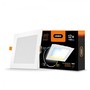 LED светильник с регулировкой цветности, встраиваемый Квадрат VIDEX 12W 3000-6200K 220V С3