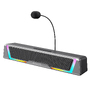 Ігрова колонка SOUNDBAR HAVIT SK221 6W USB+BT RGB Black+Gray