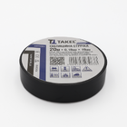 Ізоляційна стрічка 0.18мм х 19мм х 20м Argent, чорний TAKEL