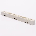 Ізолятор плоский для шин завтовшки 5 і 10мм IПШ 3P 370 мм