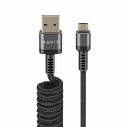 Кабель спіральний Micro USB HAVIT HV-CB6250 2.4A 1.5м