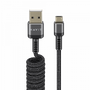 Кабель спіральний Micro USB HAVIT HV-CB6250 2.4A 1.5м