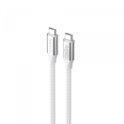 Кабель USB-C to USB-C HAVIT HV-CB6290 PD100W 5A 1м White