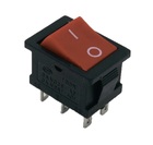 KCD1-1-202 R/B Перемикач 1 клав. (червоний) TNSy