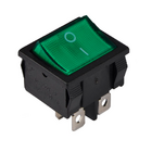 KCD1-6-202 G/B Перемикач 1 клав. зелений TNSy