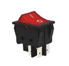 KCD2-201 R/B Перемикач 1 клав. червоний TNSy