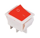 KCD2-201 R/W Перемикач 1 клав. червоний TNSy
