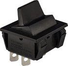 KCD2-9-201 B/B Перемикач 1 клав. чорний