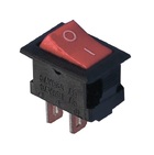 KCD5-101 R/B Перемикач 1 клав. червоний TNSy