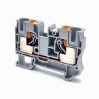 Клема пружинна на Din-рейку FJ7-10, сіра TAKEL