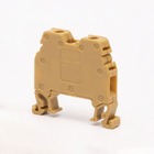 Клемма на DIN-рейку CT 4 мм?, жовта