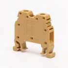 Клемма на DIN-рейку CT 6 мм?, жовта