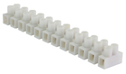 Клемна колодка  "тип Н" 6 мм2 / 6А біла