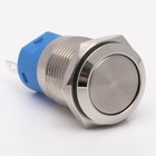 Кнопка металева КНМ-16-FJ 1NO1NC плоска TAKEL