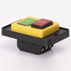 Кнопка Пуск-Стоп SSB-191YC 6pin на панелі, жовта рамка TAKEL