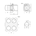 Кнопка управління поворотна TK5-AD33 TAKEL