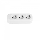 Колодка подовжувача із заземленням 3 гнізда біла TITANUM STANDARD