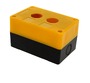 Корпус КП102 для кнопок, 2 місця, жовта TNSy
