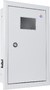 Корпус обліку металевий 12 модулів 1фл, вбудований IP31, серії UBox