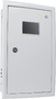 Корпус обліку металевий 12 модулів 3фл, вбудований IP31, серії UBox