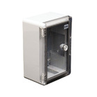 Корпус пластиковий ударостійкий (щит) 200x300x130мм з проз. дв. IP65