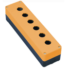 Корпус поста керування HJ-6 під 6 кнопок, жовтий TAKEL