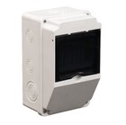 Корпус (щит) на 4 модулі та 1 силовий роз'єм 214x128x120мм IP54 TAKEL