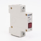 Лампа сигнальна ЛСН на DIN-рейку, червоний TAKEL