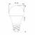 LED лампа TITANUM A60 10W E27 3000K