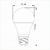LED лампа TITANUM A60 12W E27 3000K