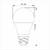 LED лампа TITANUM A60 12W E27 4100K 220V