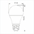 LED лампа TITANUM A60 8W E27 3000K