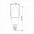LED лампа TITANUM C37 6W E14 4100K