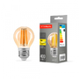 LED лампа TITANUM  Filament G45 4W E27 2200K бронза