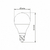 LED лампа TITANUM G45 6W E14 4100K