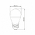 LED лампа TITANUM G45 6W E27 4100K