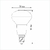 LED лампа TITANUM R50 6W E14 4100K 220V