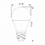 LED лампа VIDEX A60h 8.8W E27 4100K