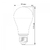 LED лампа VIDEX A65e 20W E27 4100K